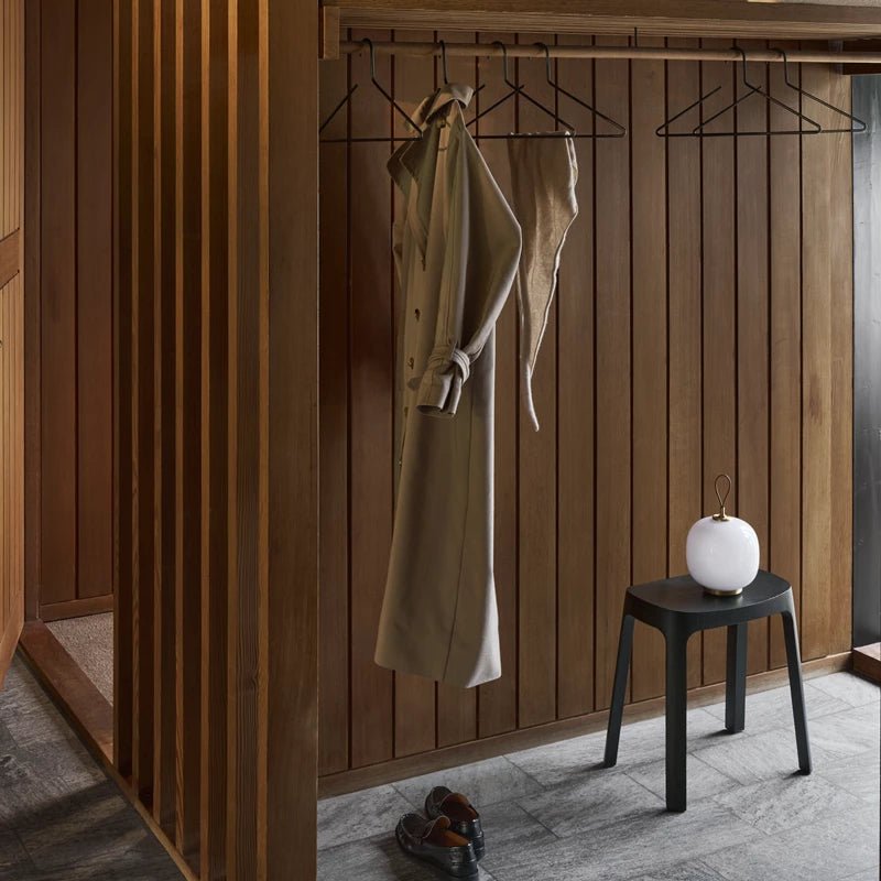 VL 45 Radiohus Portable Lamp - Louis Poulsen Table + Task - White Opal - HORNE