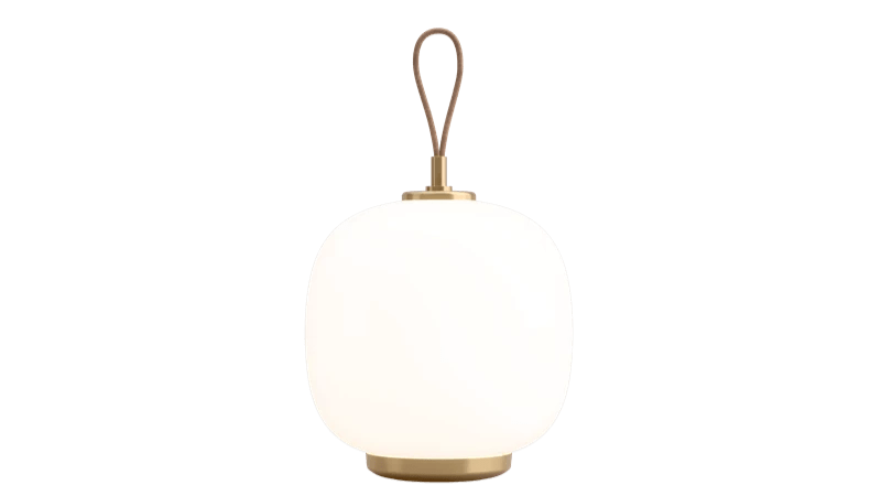 VL 45 Radiohus Portable Lamp - Louis Poulsen Table + Task - White Opal - HORNE