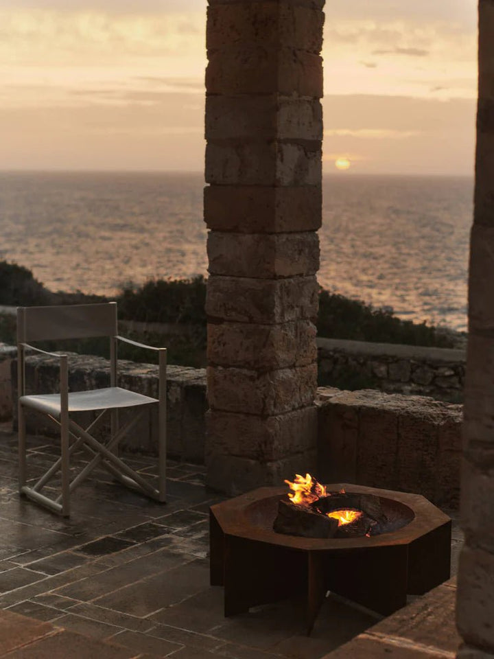 Voya Folding Chair - Ferm Living Outdoor Furniture - Cashmere - HORNE