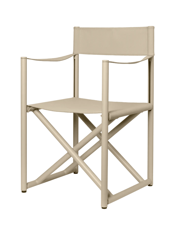 Voya Folding Chair - Ferm Living Outdoor Furniture - Cashmere - HORNE