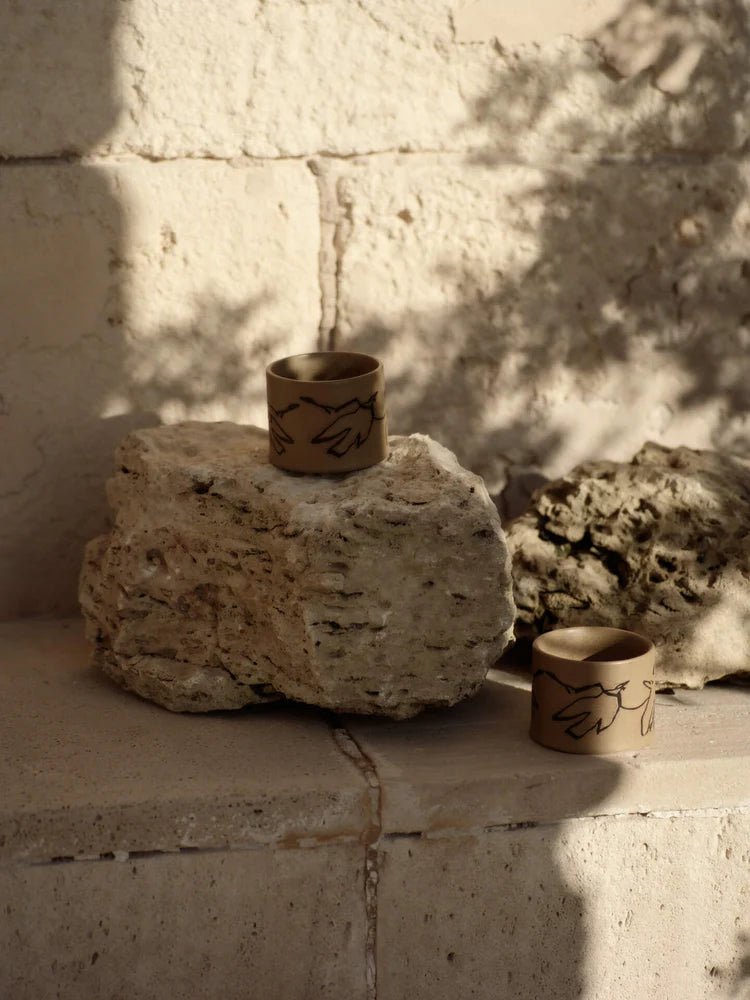 Vuelo Cup - Ferm Living Drinkware - Cream - HORNE