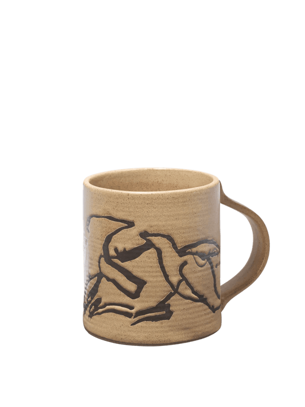 Vuelo Mug - Ferm Living Drinkware - Dark Buff - HORNE