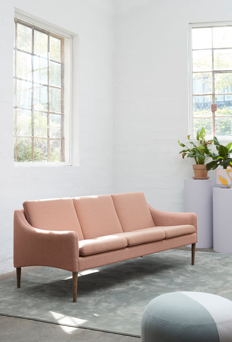 Mr. Olsen 3 - Seater Sofa - Warm Nordic Sofas - Barnum 024/ Smoked Oak - HORNE