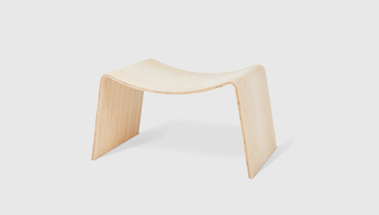 Wave Stool - Gus* Modern Sofas - Ash Blonde - HORNE