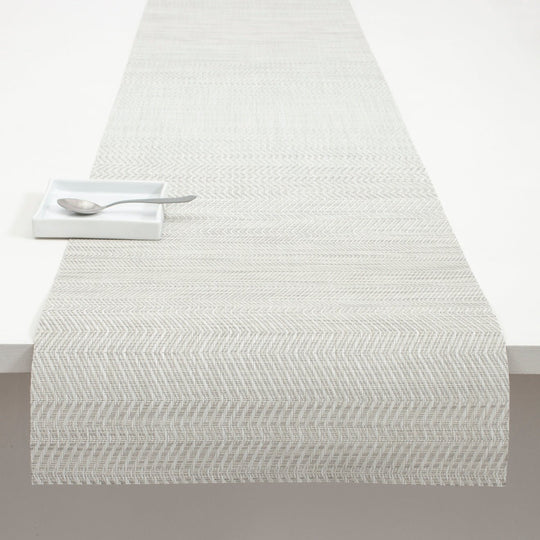 Wave Table Runner in Grey