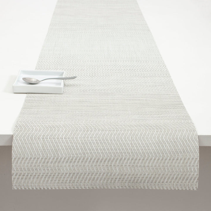 Wave Table Runner in Grey