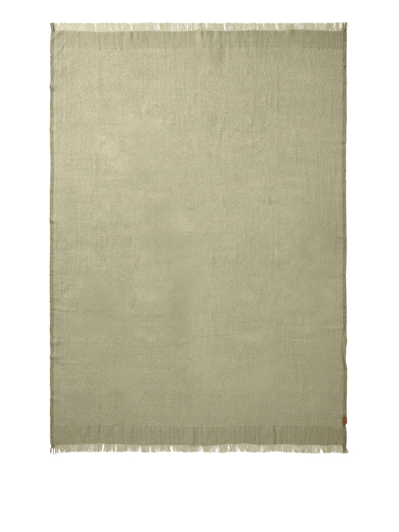 Weaver Throw - Ferm Living - Blankets + Throws + Pillows - Off - White - HORNE