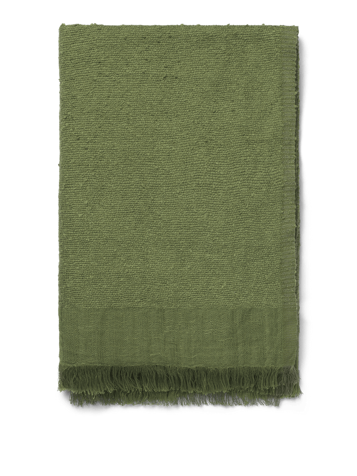 Weaver Throw - Ferm Living - Blankets + Throws + Pillows - Avocado - HORNE