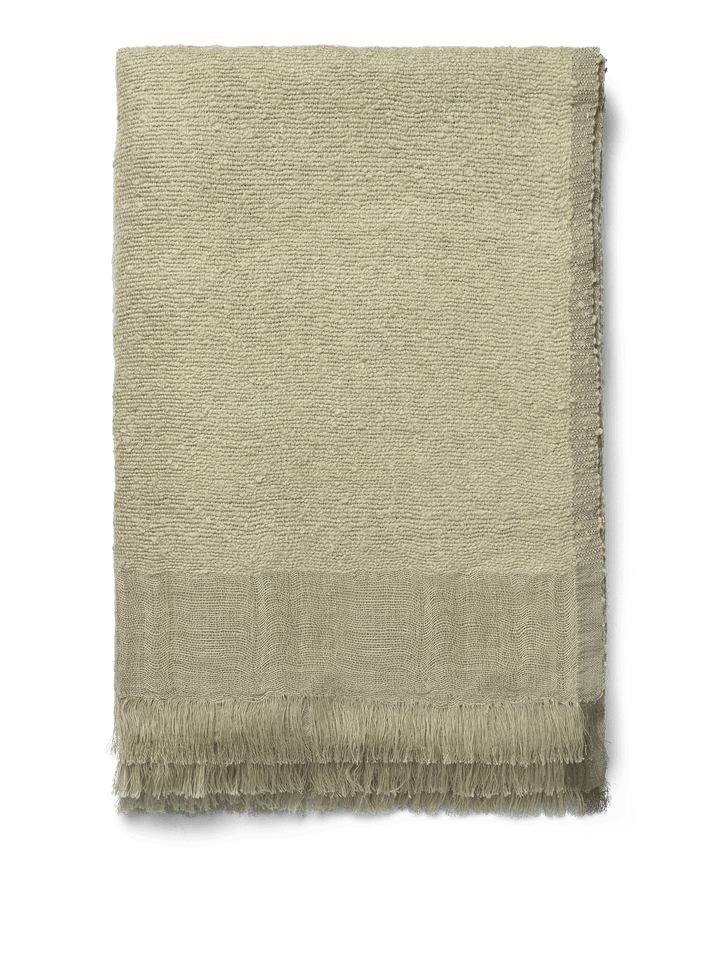 Weaver Throw - Ferm Living - Blankets + Throws + Pillows - Grey Green - HORNE