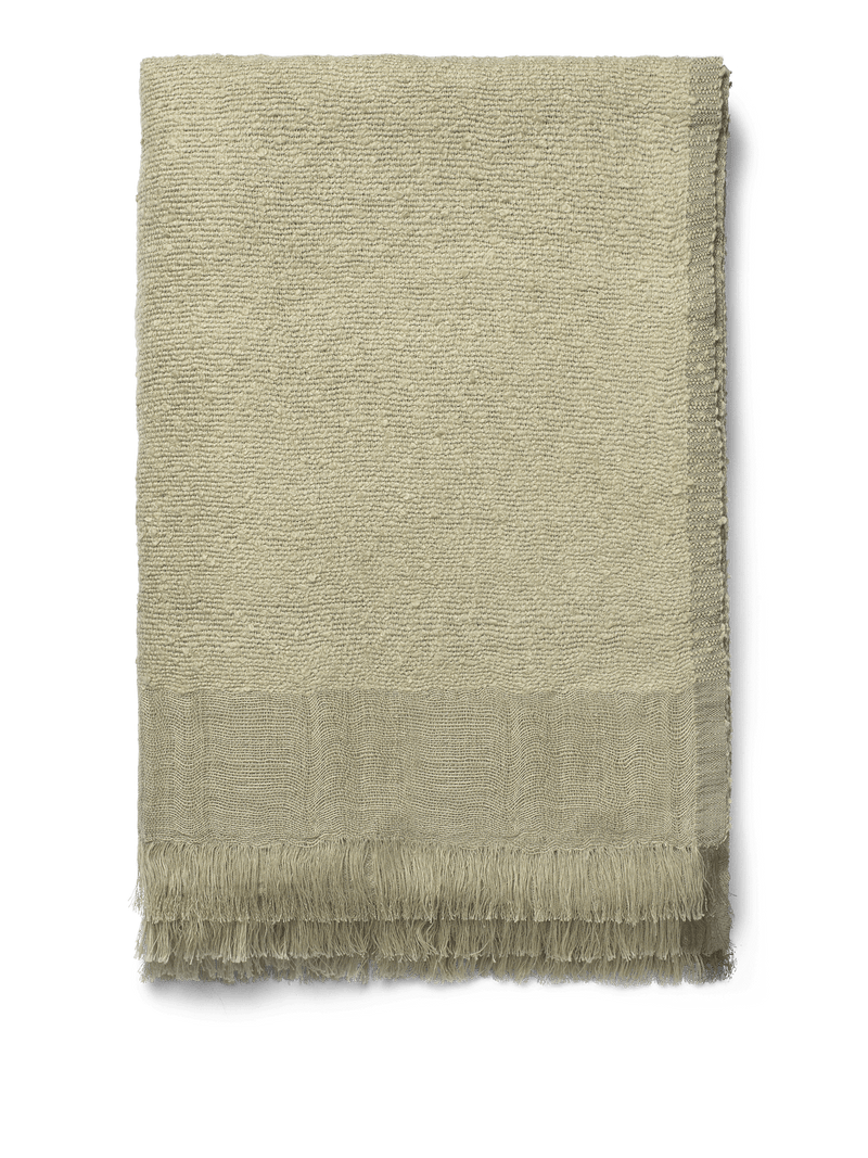 Weaver Throw - Ferm Living - Blankets + Throws + Pillows - Off - White - HORNE