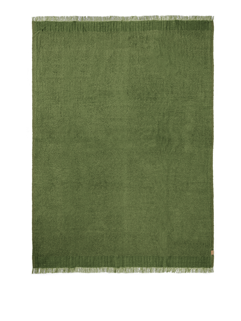 Weaver Throw - Ferm Living - Blankets + Throws + Pillows - Off - White - HORNE