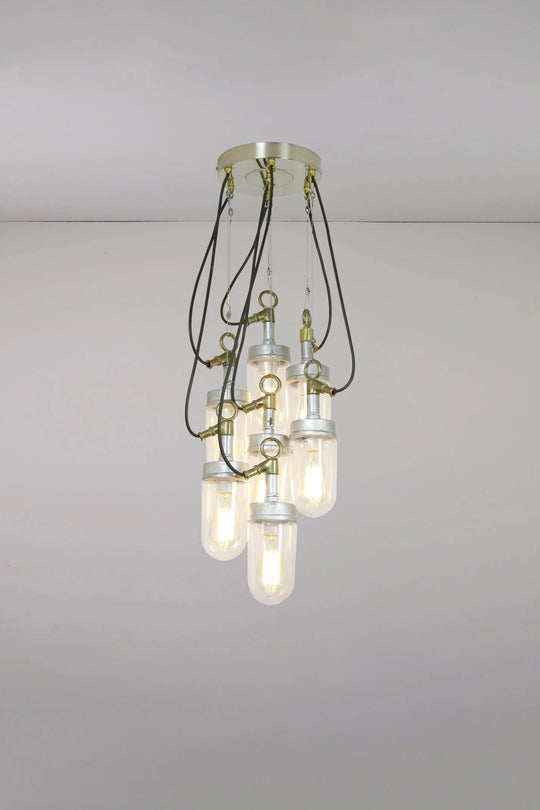 Well Glass Grouping of 7679 - Davey Lighting Pendants - HORNE