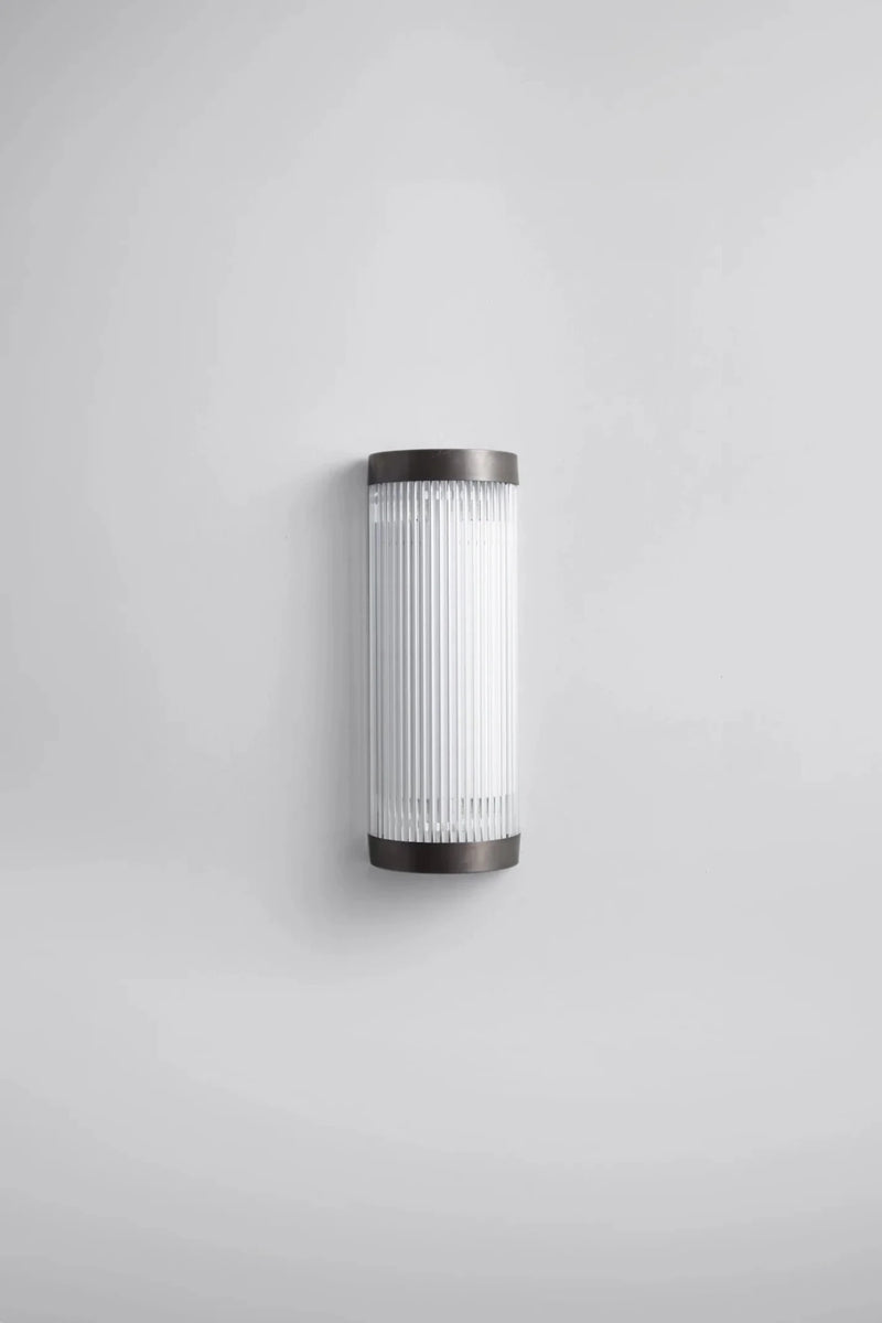 Wide Pillar Light - 40cm - Davey Lighting Wall Sconces - Polished Brass - HORNE