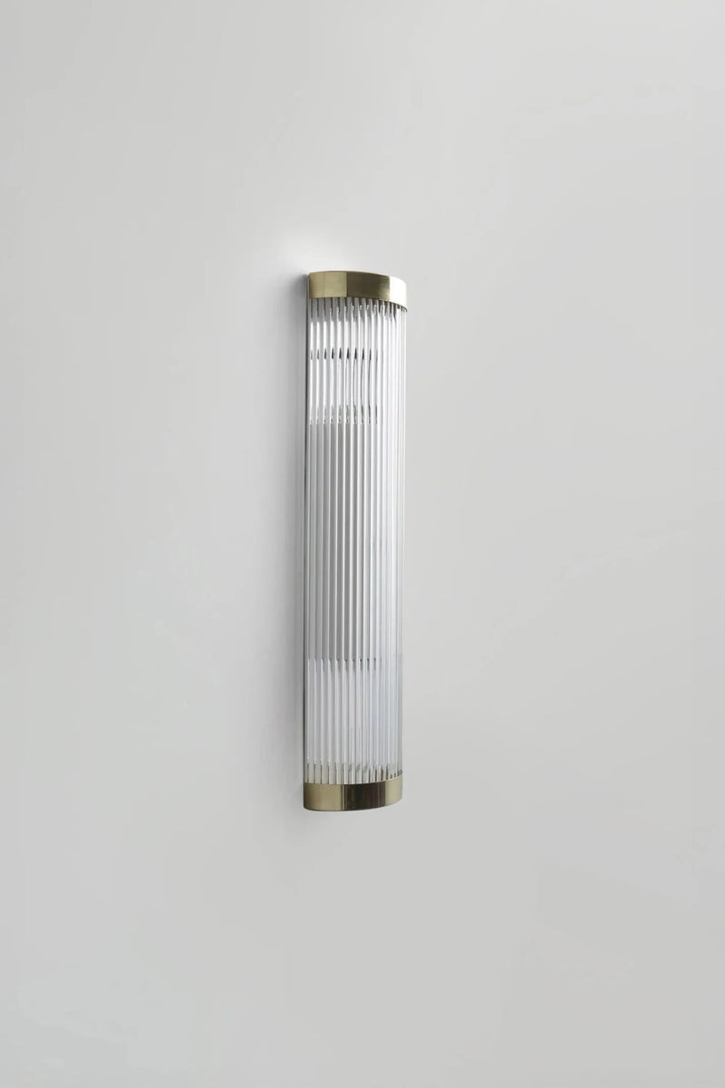 Wide Pillar Light - 60cm - Davey Lighting Wall Sconces - Polished Brass - HORNE