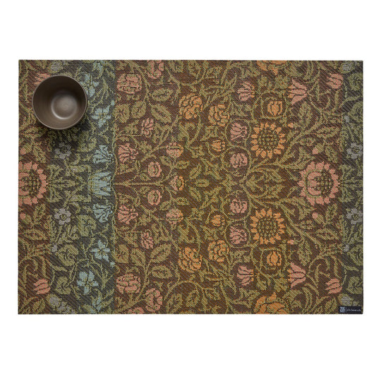 William Morris Placemat in Dark Multi