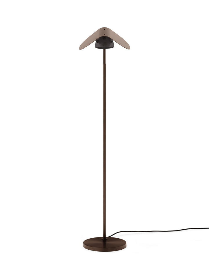 Wing Floor Lamp - Audo Copenhagen Table + Floor - Bronzed Aluminum - HORNE