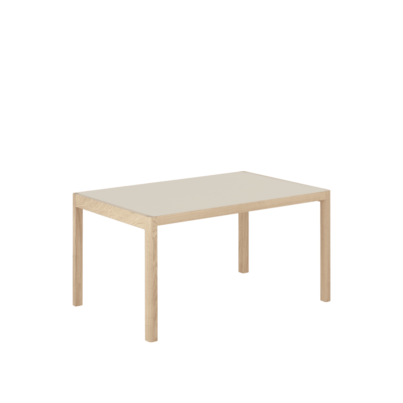 Workshop Table - Muuto Tables + Desks - Black Linoleum/Black - HORNE