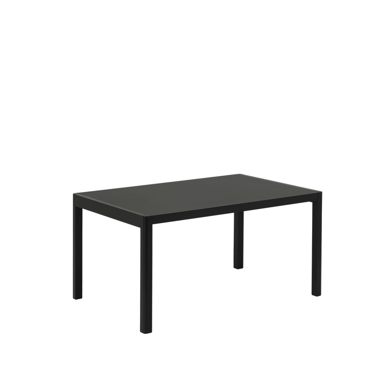 Workshop Table - Muuto Tables + Desks - Black Linoleum/Black - HORNE