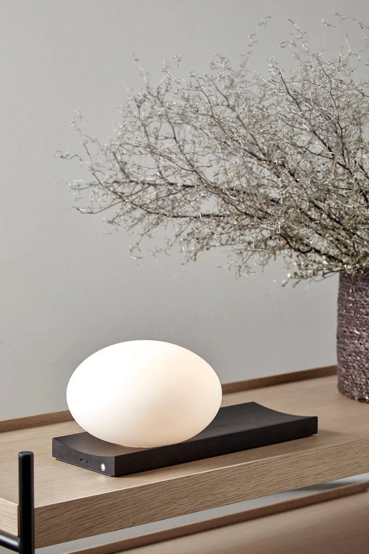 woud design Dew Table/Wall Lamp - Woud - Table + Task - Black Ash - HORNE