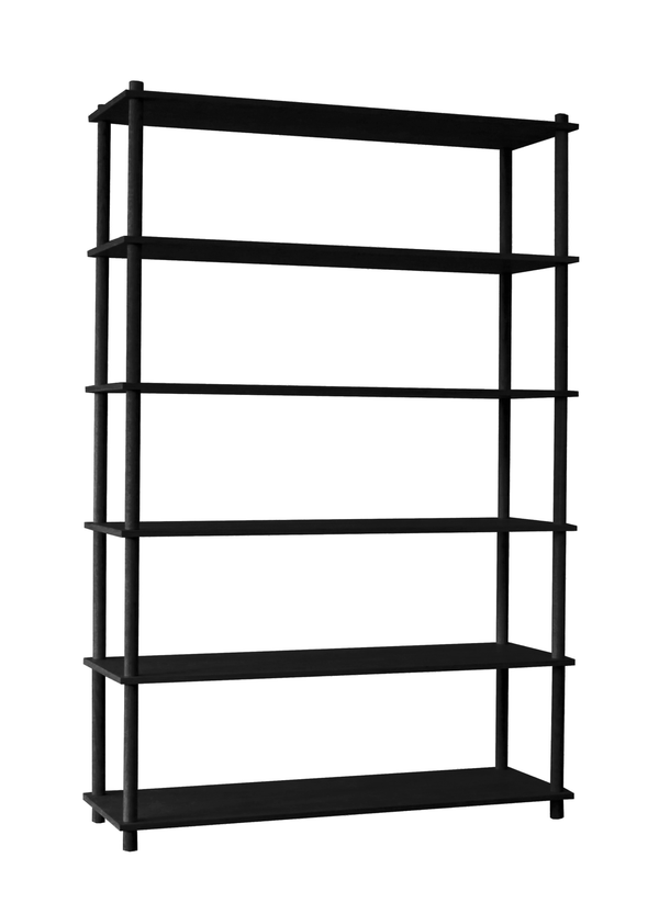 woud Elevate Shelving System - 6 - Woud - Shelving - Black Oak - HORNE