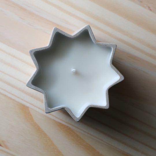 Wrap Candle - Misewell Pots & Planters - white glossy - Juniper + Moss - HORNE