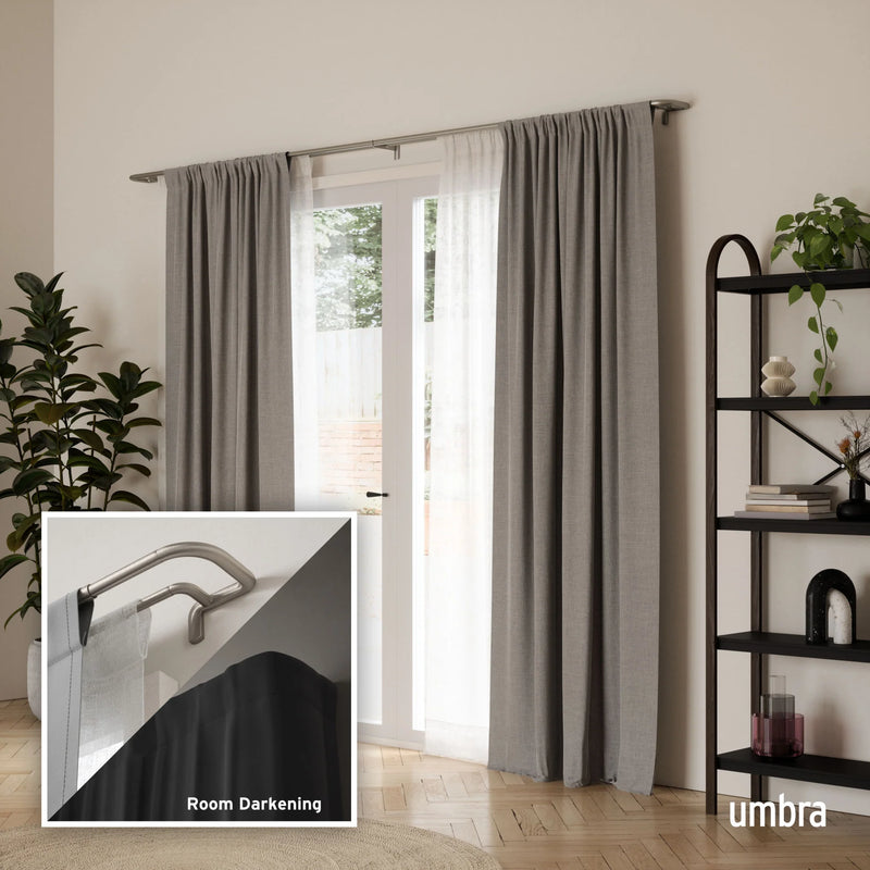 Twilight Double Blackout Curtain Rod