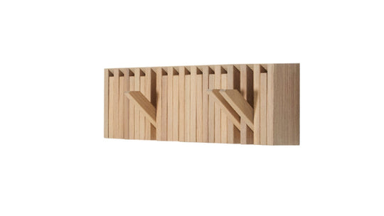 Xylo Coat Rack - Per/Use Storage + Organization - Oak Natural Oiled - HORNE