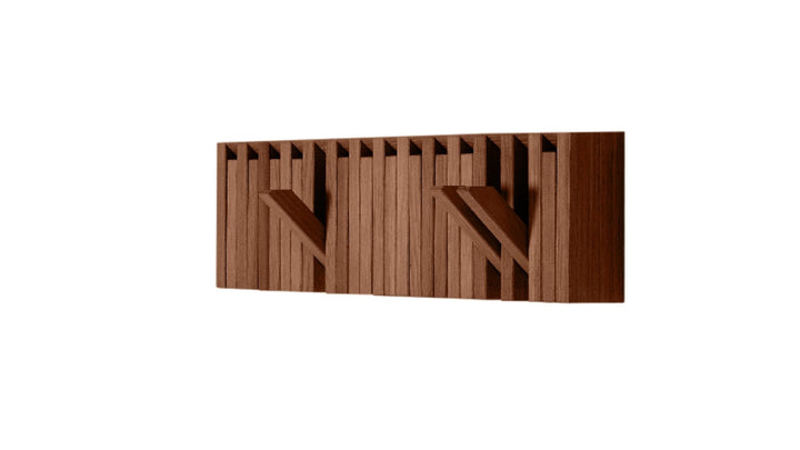 Xylo Coat Rack - Per/Use Storage + Organization - Walnut Natural Oiled - HORNE