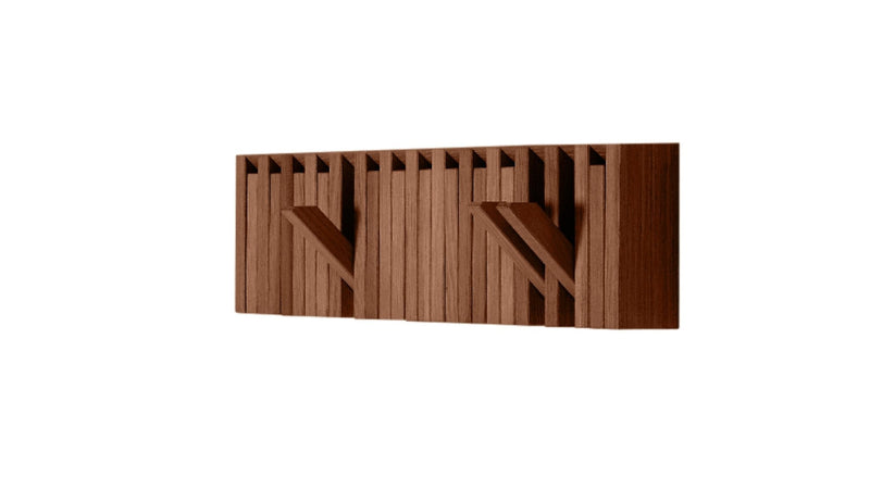 Xylo Coat Rack - Per/Use Storage + Organization - Beech White - HORNE