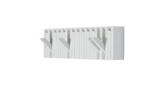 Xylo Coat Rack - Per/Use Storage + Organization - Beech White - HORNE