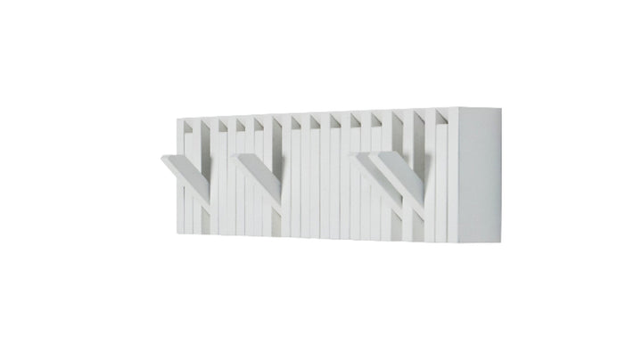 Xylo Coat Rack - Per/Use Storage + Organization - Beech White - HORNE