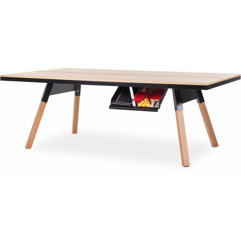 You And Me Ping Pong Table Wood - 220 Medium - RS Barcelona - Stools + Benches + Ottomans - Oak - White - HORNE