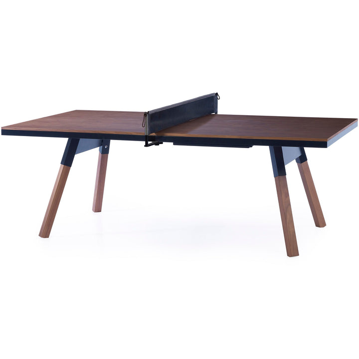 You And Me Ping Pong Table Wood - 220 Medium - RS Barcelona - Stools + Benches + Ottomans - Walnut - Black - HORNE
