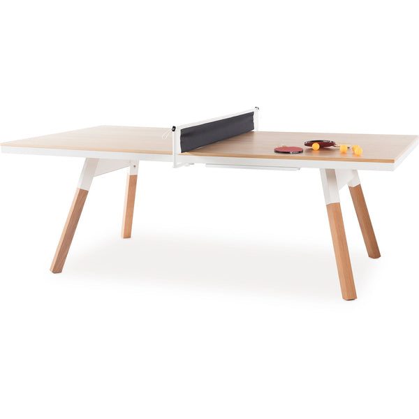 You And Me Ping Pong Table Wood - 220 Medium - RS Barcelona - Stools + Benches + Ottomans - Oak - White - HORNE