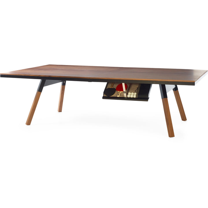 You And Me Ping Pong Table Wood - Standard - RS Barcelona  - Walnut - Black - HORNE