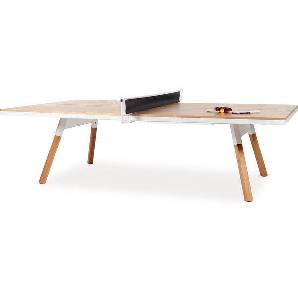 You And Me Ping Pong Table Wood - Standard - RS Barcelona - Oak - White - HORNE