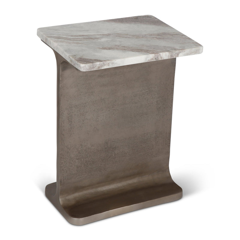 Zuma I Beam Side Table - Urbia Table + Task - Fantasy Black Bronze - HORNE