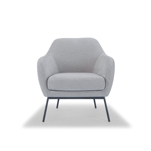 Zurich Accent Chair - Urbia Chairs - Gray - HORNE