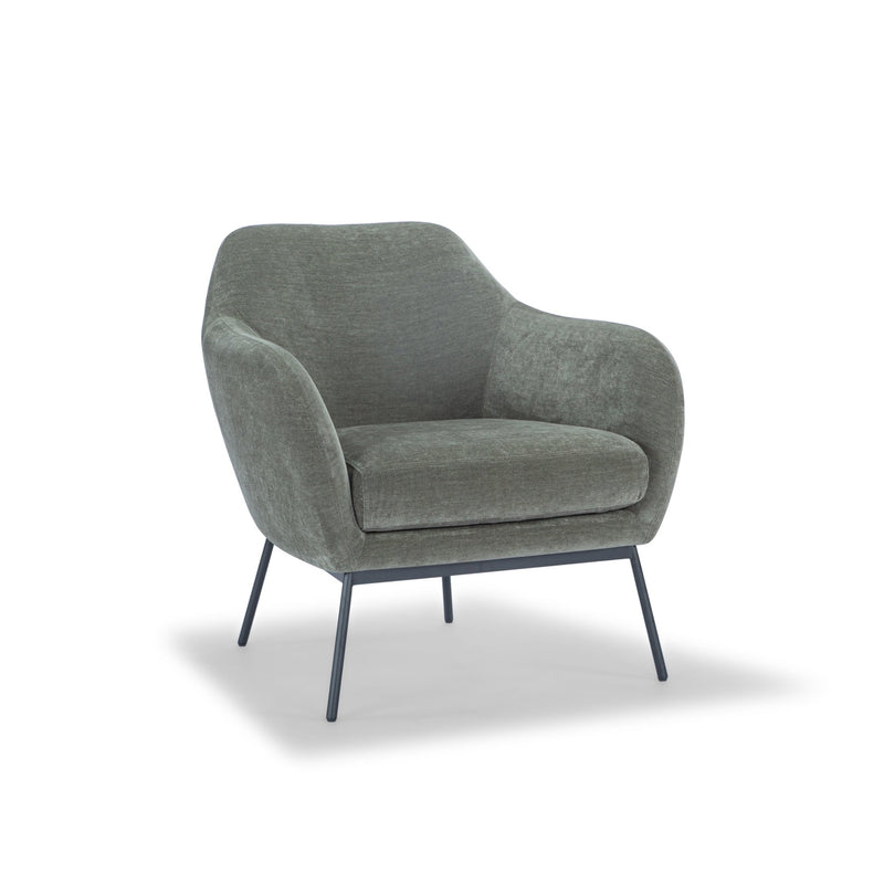 Zurich Accent Chair - Urbia Chairs - Forest Green - HORNE