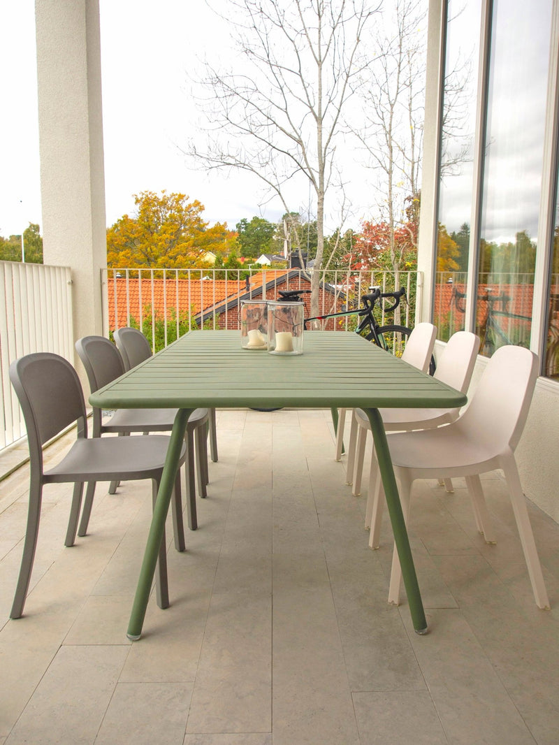 1 Inch Reclaimed Stacking Chair - Emeco Chairs - Sand - HORNE