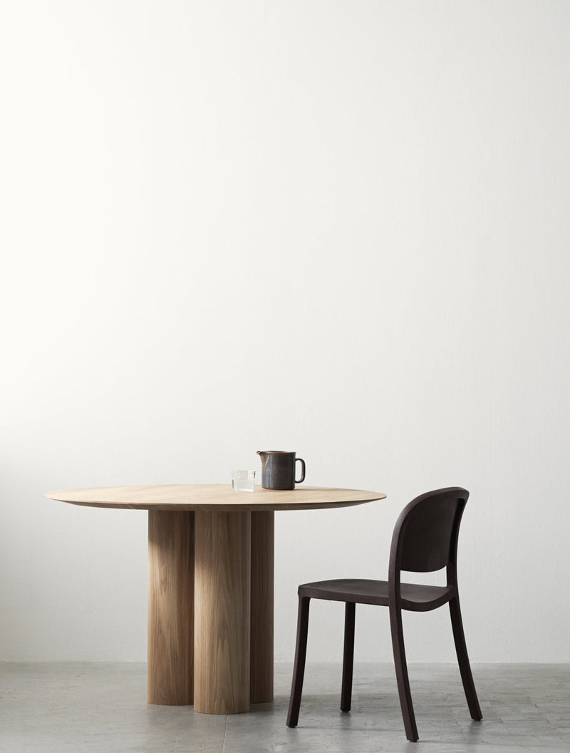 1 Inch Reclaimed Stacking Chair - Emeco Chairs - Sand - HORNE