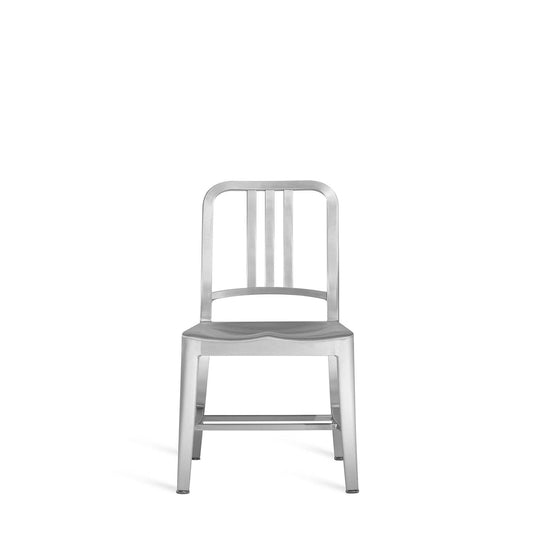 1006 Navy Child's Chair - Emeco - Kids' + Baby Furniture - Brushed - HORNE