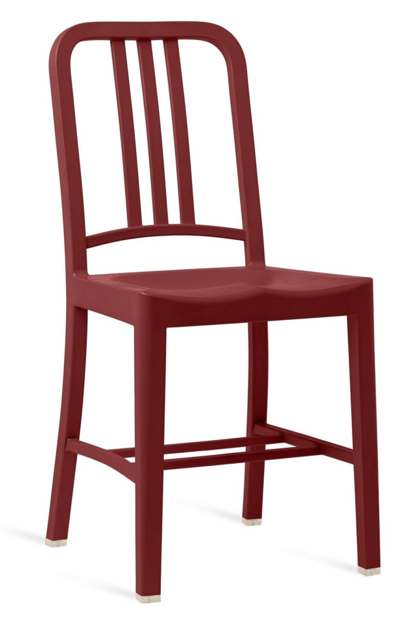 111 Navy Chair - Emeco - Chairs - Red - HORNE