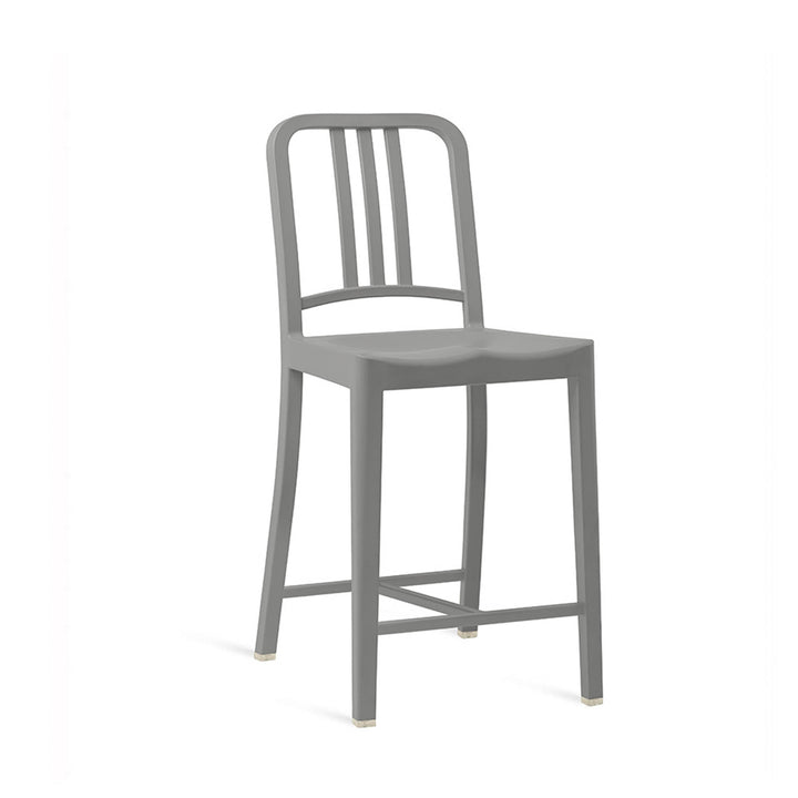 111 Navy Counter Stool - Emeco - Stools + Benches + Ottomans - Flint - HORNE