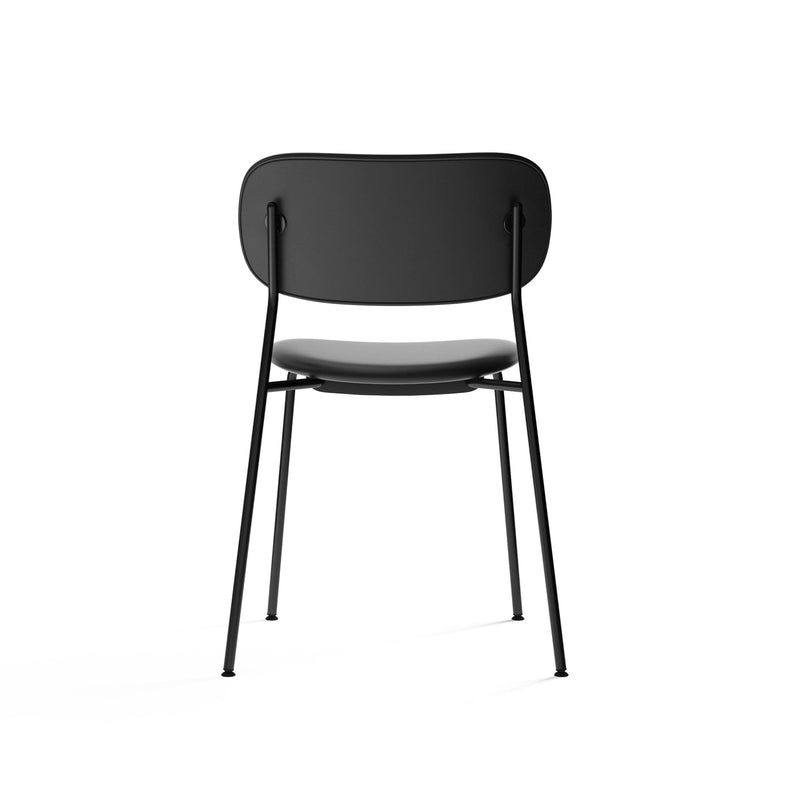 Co Dining Chair - Fully Upholstered - Audo Copenhagen - Chairs - Chrome - Dakar 0842 Leather - HORNE