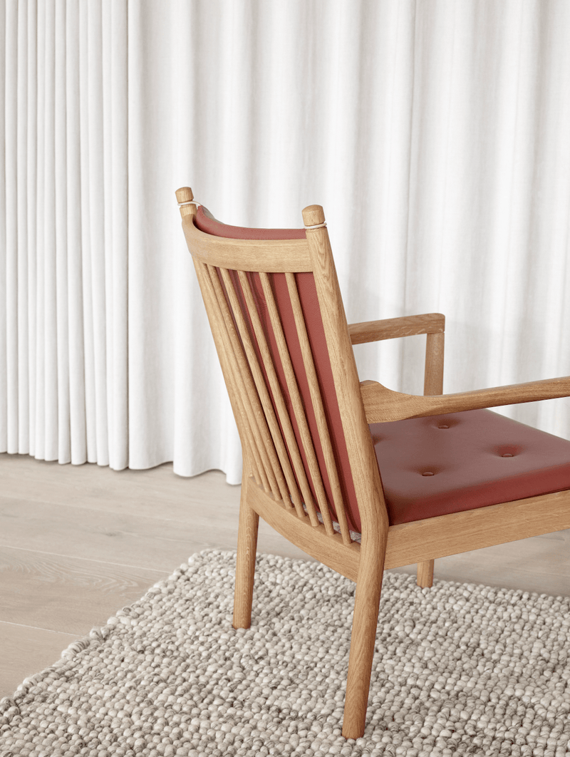 1788 Easy Chair - Oiled Oak - Fredericia - Chairs - Primo 88 Leather - HORNE