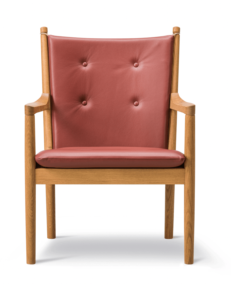 1788 Easy Chair - Oiled Oak - Fredericia - Chairs - Primo 88 Leather - HORNE