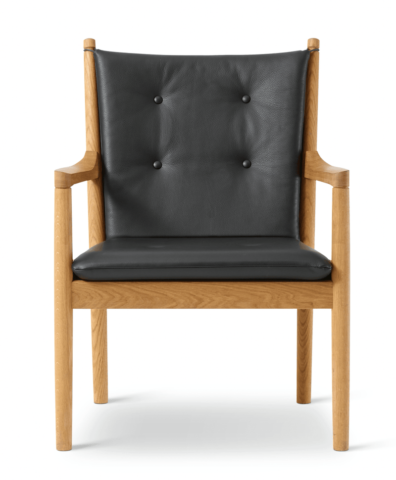 1788 Easy Chair - Oiled Oak - Fredericia - Chairs - Primo 88 Leather - HORNE