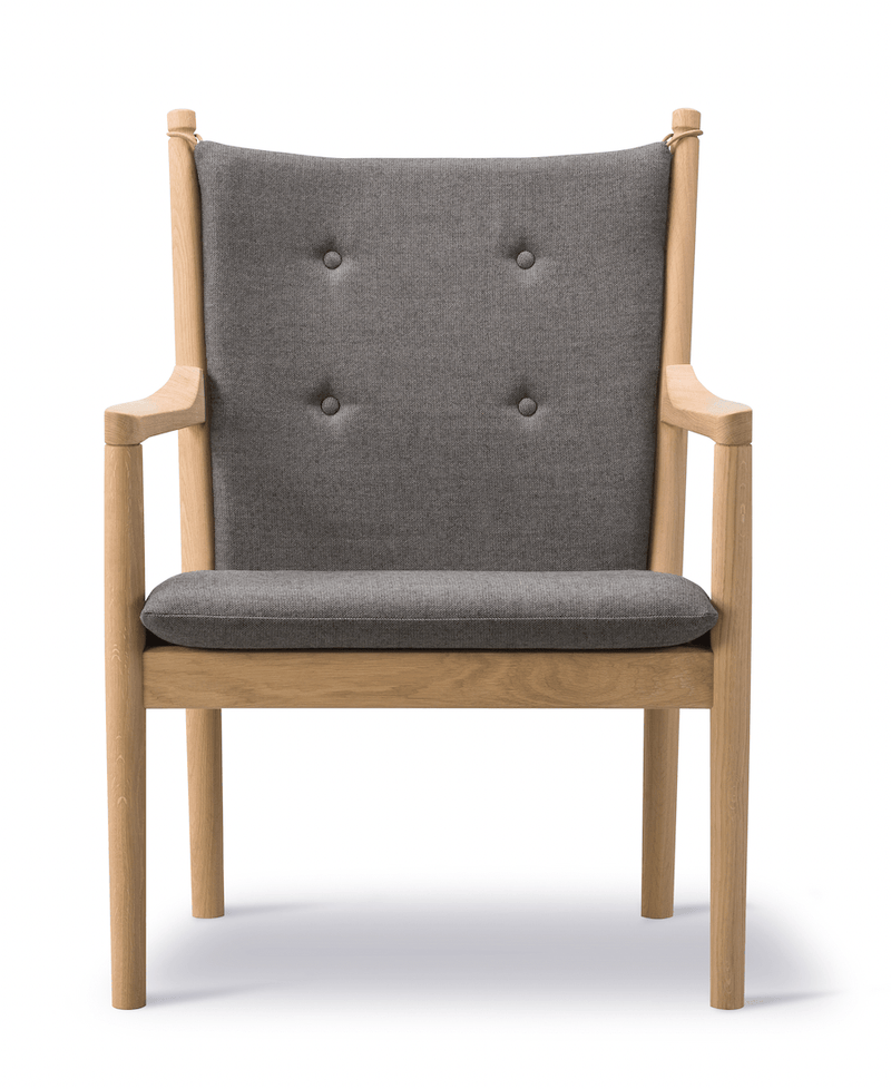 1788 Easy Chair - Soap Treated Oak - Fredericia - Chairs - Rime 641 - HORNE