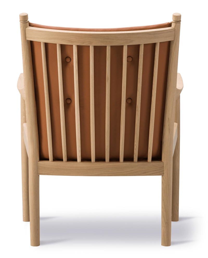 1788 Easy Chair - Soap Treated Oak - Fredericia - Chairs - Rime 641 - HORNE